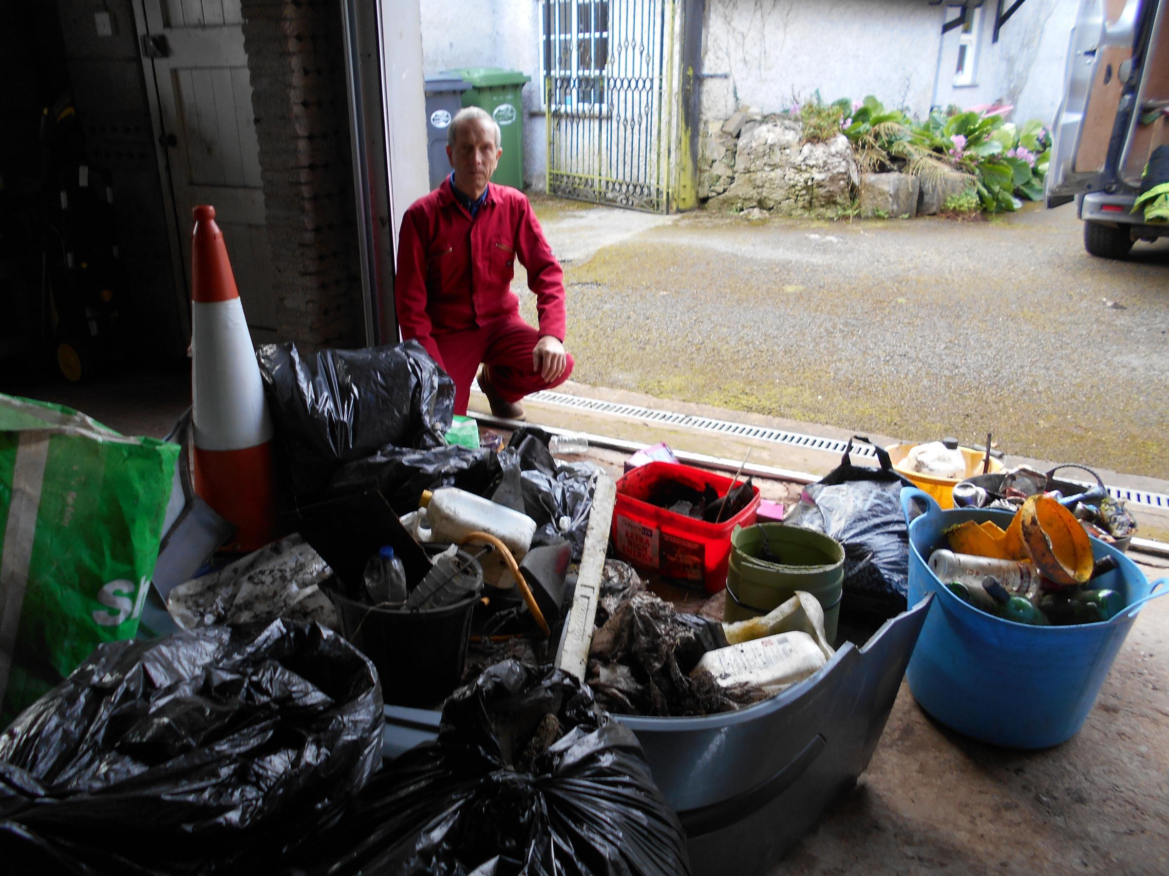 COLLECT: Martin wishes to make people area of the issue around litter in Cumbria 