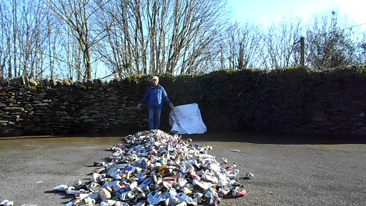 COLLECT: Martin wishes to make people area of the issue around litter in Cumbria 