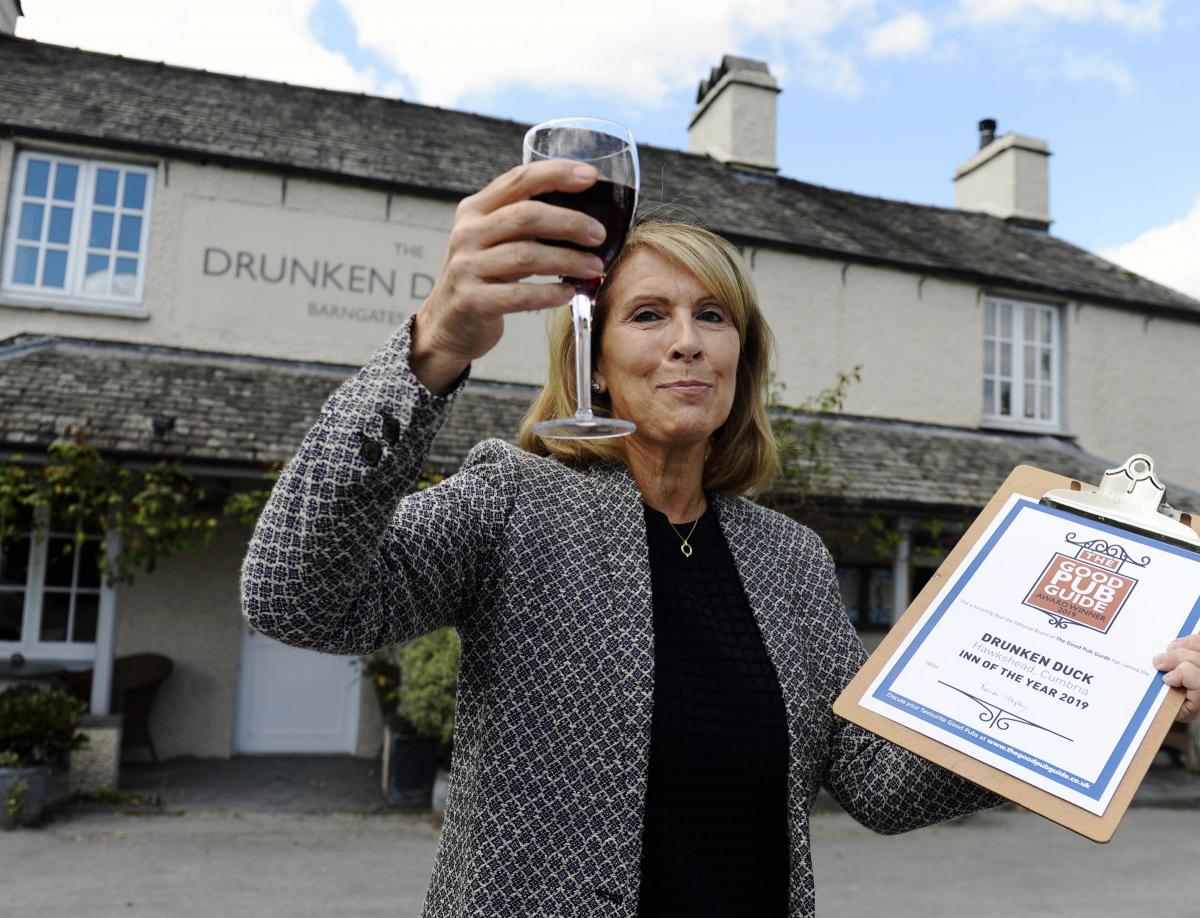 Drunken Duck Says Cheers To Inn Of The Year 19 Award The Westmorland Gazette